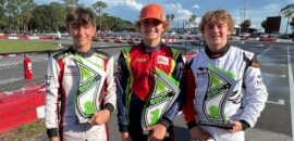 Kart: Enzo Vidmontiene vai ao pódio duas vezes no SSKC, nos Estados Unidos