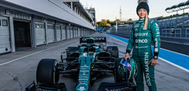 F1: Crawford e Hawkins irão pilotar AMR25 em Goodwood