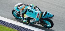 Moto3: Masià crava melhor tempo por 0s402 e termina sexta líder na Moto3