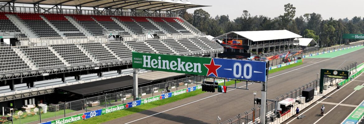 F1: Sol e calor marcam previsão para o dia de corrida no GP do México