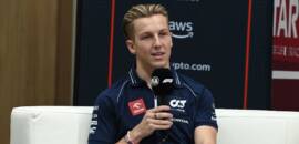 F1: Lawson registra desempenho promissor em treinos livres no México