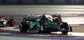 F1: Aston Martin satisfeita com seu ritmo no GP do Catar