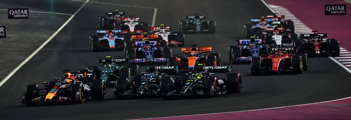 F1: Verstappen vence o GP do Catar; Hamilton erra e acaba com corrida da Mercedes