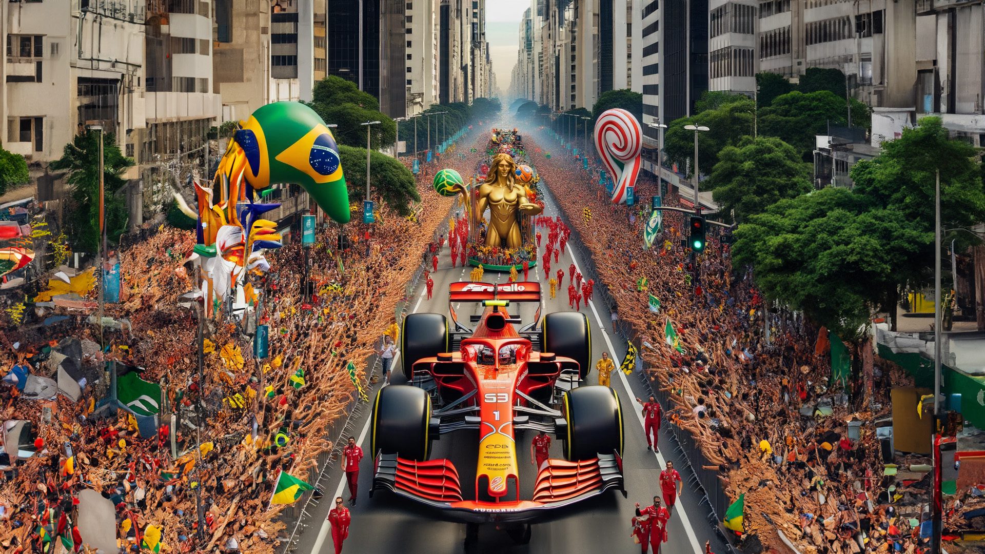 F1: E se a Fórmula 1 corresse nos pontos turísticos de São Paulo? Veja as imagens F1: E se a Fórmula 1 corresse nos pontos turísticos de São Paulo? Veja as imagens