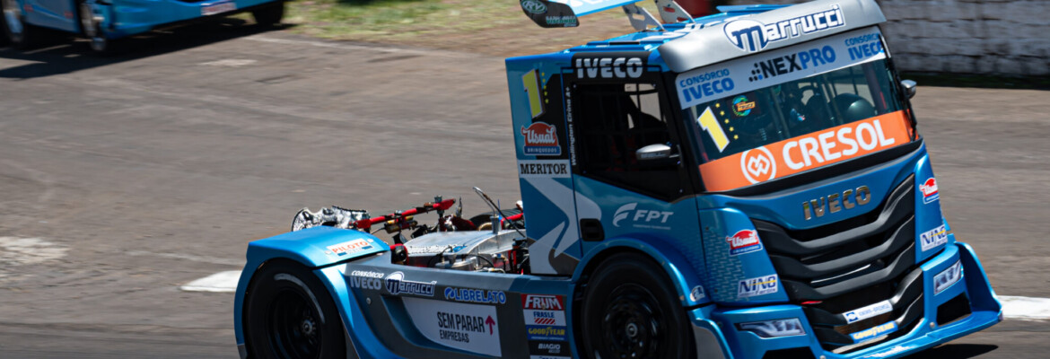 Iveco Usual Racing garante top5 com Wellington Cirino e Danilo Dirani em Tarumã pela Copa Truck