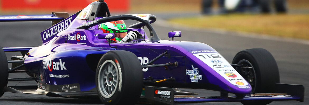 OAKBERRY Bassani F4 disputa preliminar da Fórmula 1 em Interlagos de olho no título da F4 Brasil