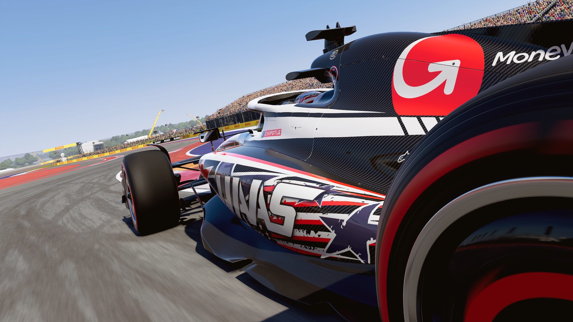 Haas, pintura especial, GP dos Estados Unidos