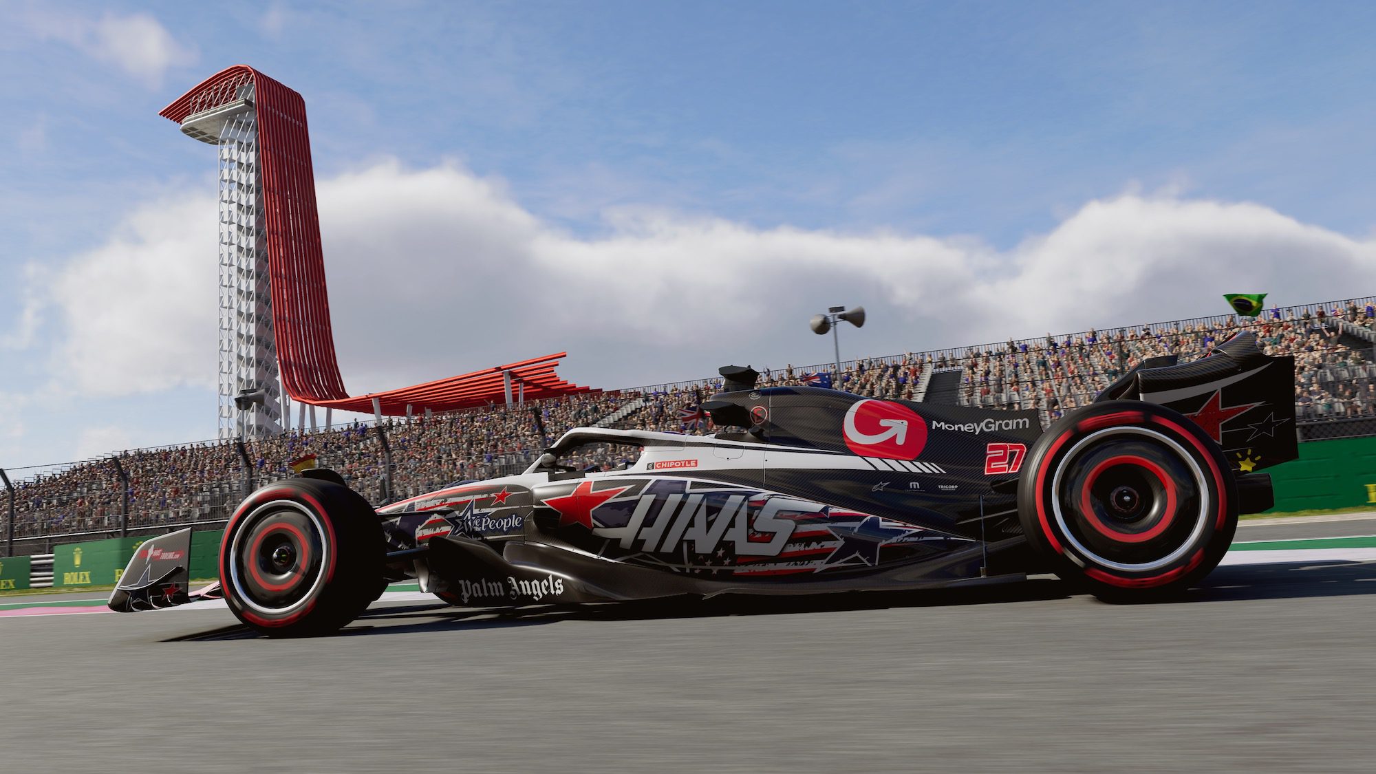 Haas, pintura especial, GP dos Estados Unidos