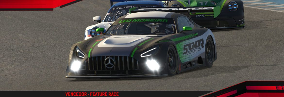 F1BC GT3 iRacing AM: Leo Moreira e Caio Christófaro vencem em Jerez