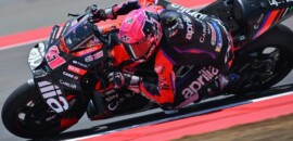 MotoGP: Espargaró bate recorde e lidera dobradinha da Aprilia na Indonésia