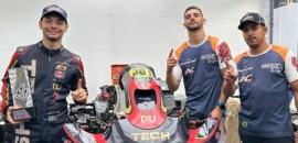 Rafael Reis é campeão brasileiro de kart no Velopark e conquista vaga no Mundial de Rotax