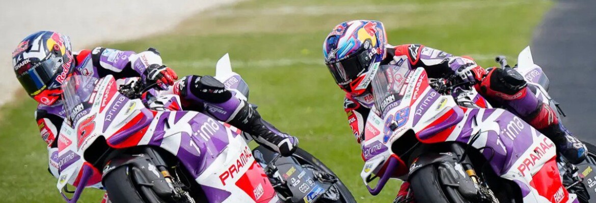 Johann Zarco Jorge Martin (Ducati) - Austrália MotoGP 2023