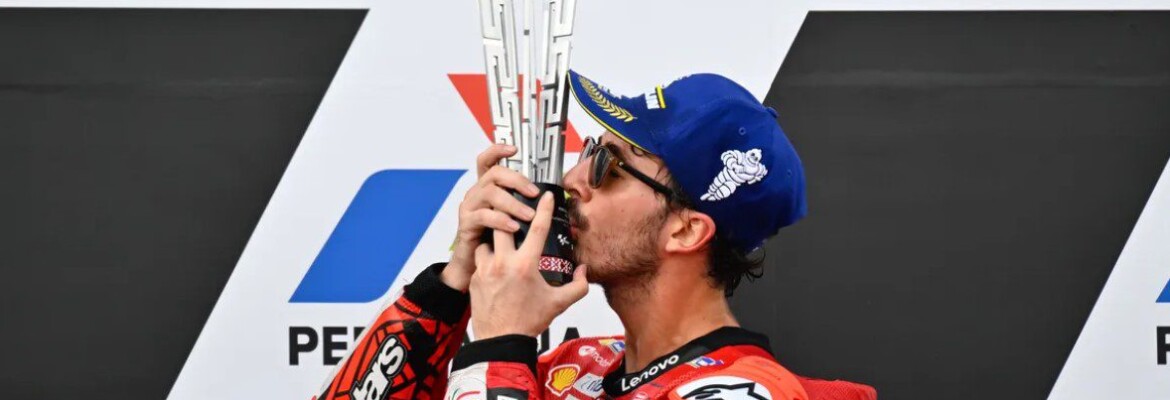 MotoGP: Bagnaia entende importância de vitória na Indonésia: “dá motivação”