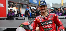 MotoGP: Bagnaia crê que sem interrupção da prova poderia vencer no Japão