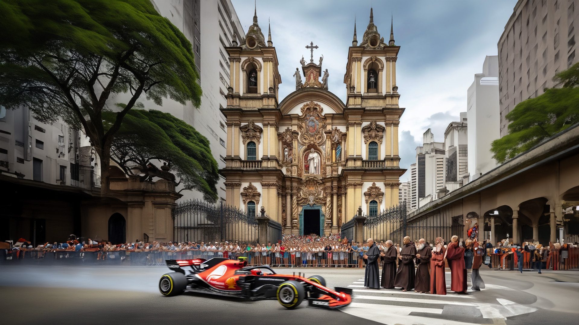 F1: E se a Fórmula 1 corresse nos pontos turísticos de São Paulo? Veja as imagens F1: E se a Fórmula 1 corresse nos pontos turísticos de São Paulo? Veja as imagens