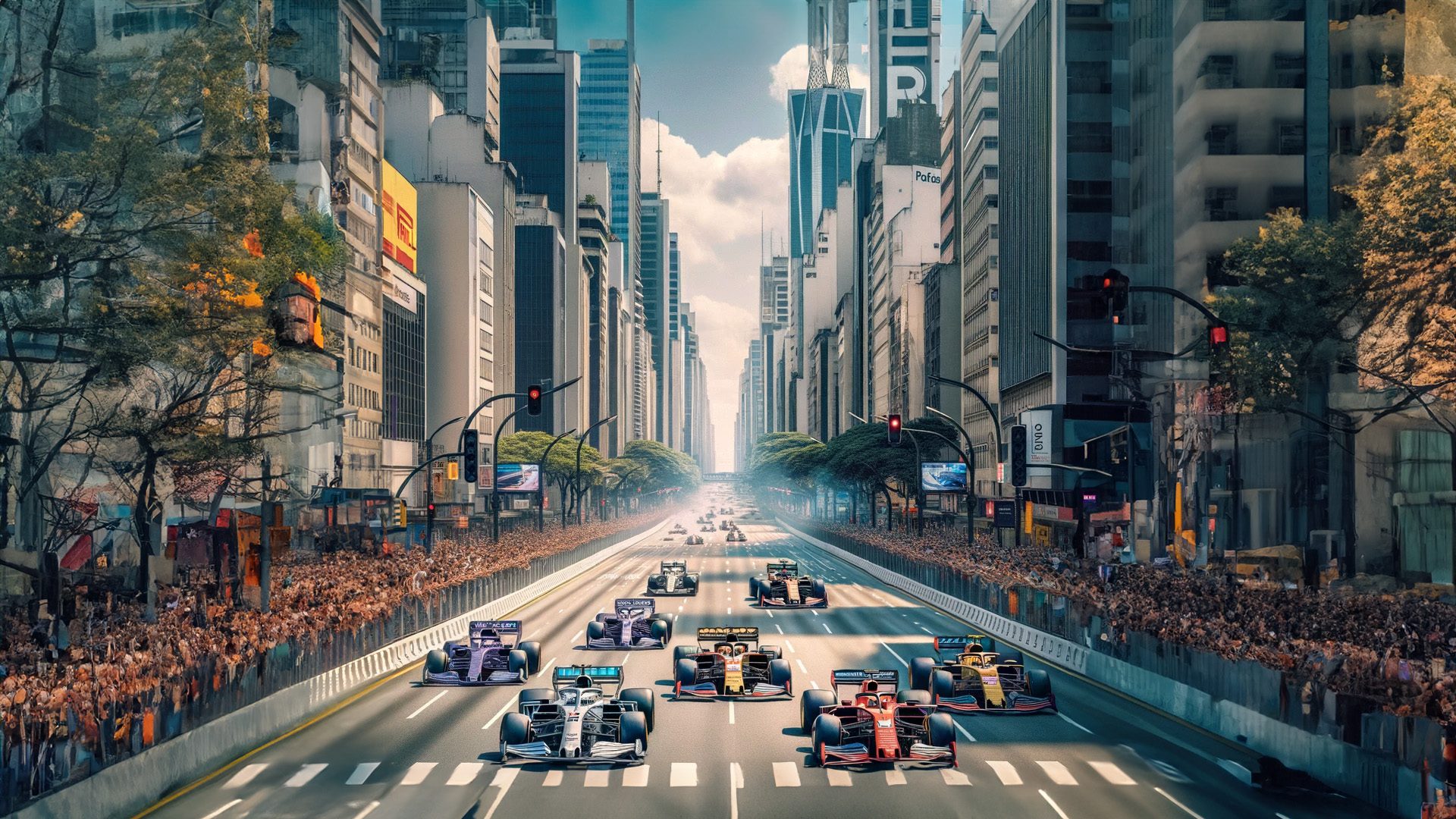 F1: E se a Fórmula 1 corresse nos pontos turísticos de São Paulo? Veja as imagens F1: E se a Fórmula 1 corresse nos pontos turísticos de São Paulo? Veja as imagens