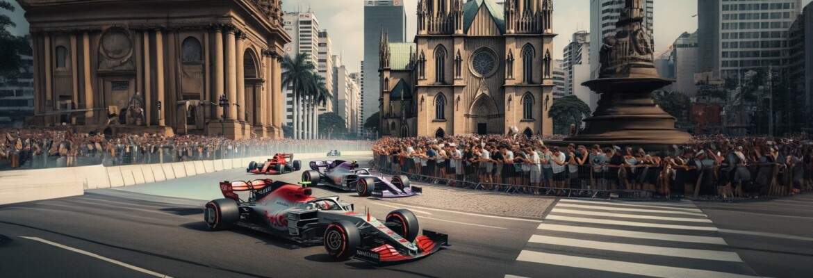 F1: E se a Fórmula 1 corresse nos pontos turísticos de São Paulo? Veja as imagens