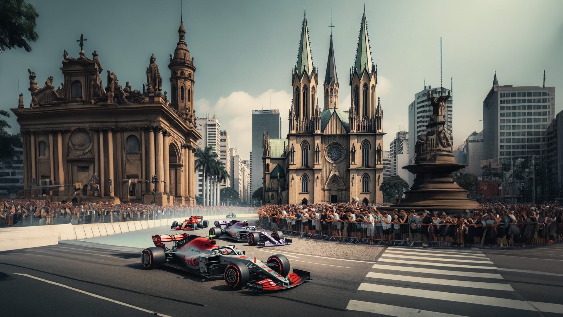 F1: E se a Fórmula 1 corresse nos pontos turísticos de São Paulo? Veja as imagens F1: E se a Fórmula 1 corresse nos pontos turísticos de São Paulo? Veja as imagens