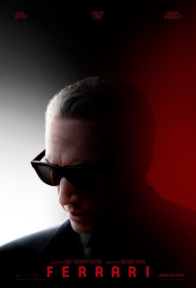 "Ferrari": Filme sobre Enzo Ferrari chegará aos cinemas brasileiros em fevereiro "Ferrari": Filme sobre Enzo Ferrari chegará aos cinemas brasileiros em fevereiro