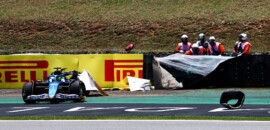 F1: Ocon bate e interrompe Qualificação Sprint do GP de São Paulo