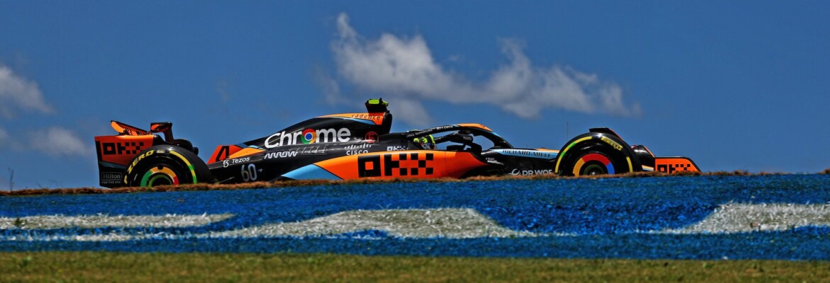 F1: Norris celebra segundo lugar e estratégia agressiva no GP de São Paulo F1: Norris celebra segundo lugar e estratégia agressiva no GP de São Paulo