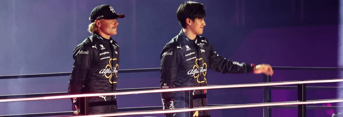 F1: Bottas e Zhou disputam vaga na Sauber-Audi para 2025