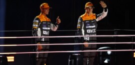 F1: Norris destaca equilíbrio entre pilotos na McLaren