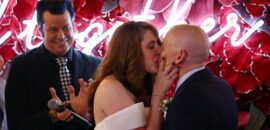 F1: Villeneuve e Giulia celebram casamento no paddock do GP de Las Vegas