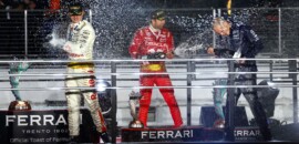 F1: Confira as imagens da vitória de Verstappen do GP de Las Vegas