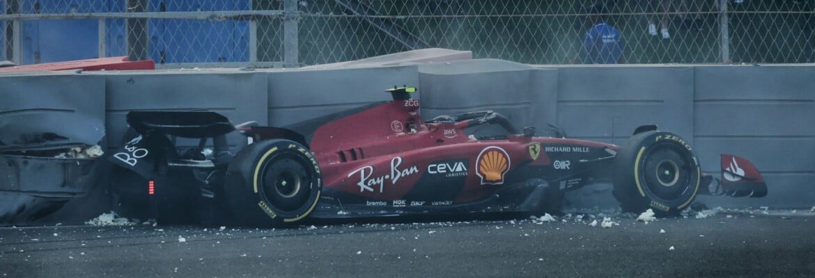 F1: Sainz comenta sobre seu acidente no TL2