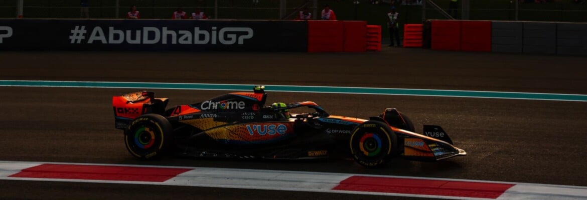 F1: Norris ficou satisfeito após TL2 em Abu Dhabi
