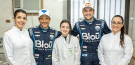 Pilotos da Blau Motorsport promovem campanha de doação de sangue em Cascavel