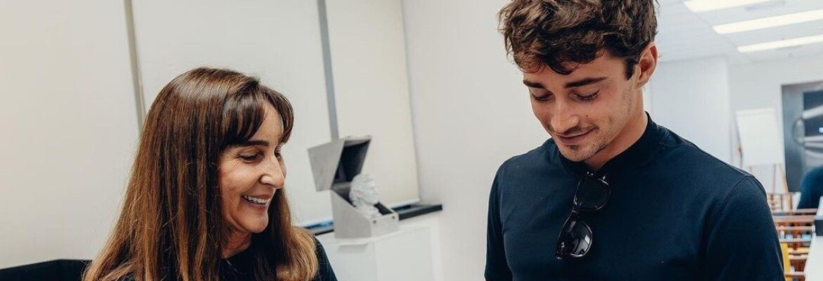 Leclerc visita Instituto Ayrton Senna às vésperas de GP de São Paulo de F1