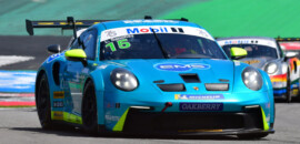 Porsche Cup: Leo Sanchez cumpre a meta e sobe no pódio da Carrera Rookie na preliminar do GP São Paulo de Fórmula 1