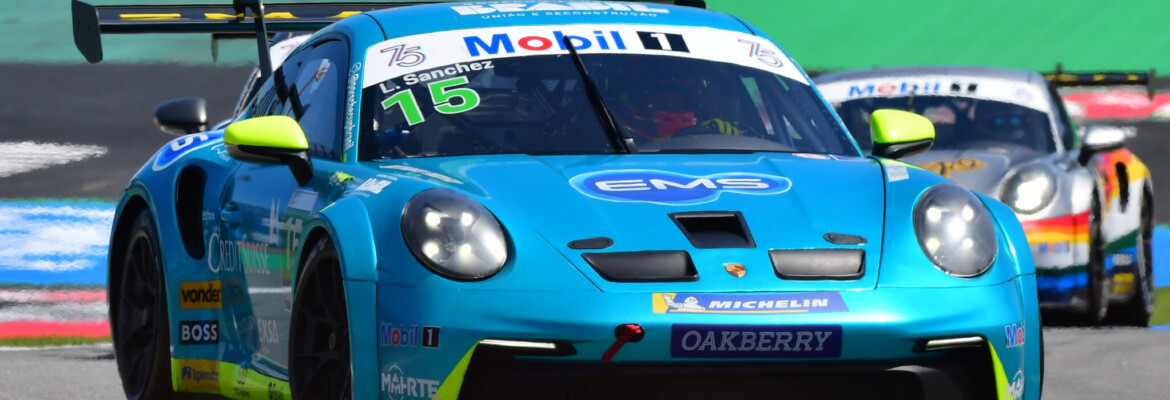 Porsche Cup: Leo Sanchez cumpre a meta e sobe no pódio da Carrera Rookie na preliminar do GP São Paulo de Fórmula 1