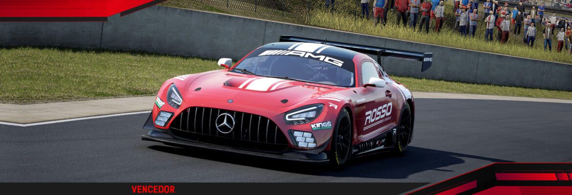 F1BC GT3 Competizione: Rapha Souza (Rosso) vence em Kyalami empata com Luis Augusto na tabela