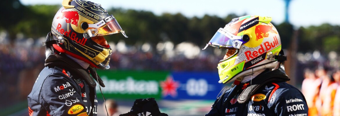 Max Verstappen e Sergio Perez (Red Bull) - GP de São Paulo F1 2023 Sprint
