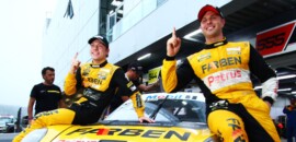 Líderes da Endurance, Marçal Müller e Enzo Elias largam na pole com o carro da equipe Farben na decisão