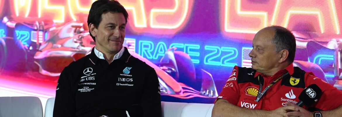 F1: FIA adverte Wolff e Vasseur por conduta na coletiva de imprensa em Las Vegas