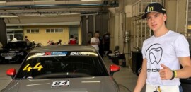Mayke Naderer acelera pela primeira vez um carro de corrida com teste de Audi TCR em Interlagos