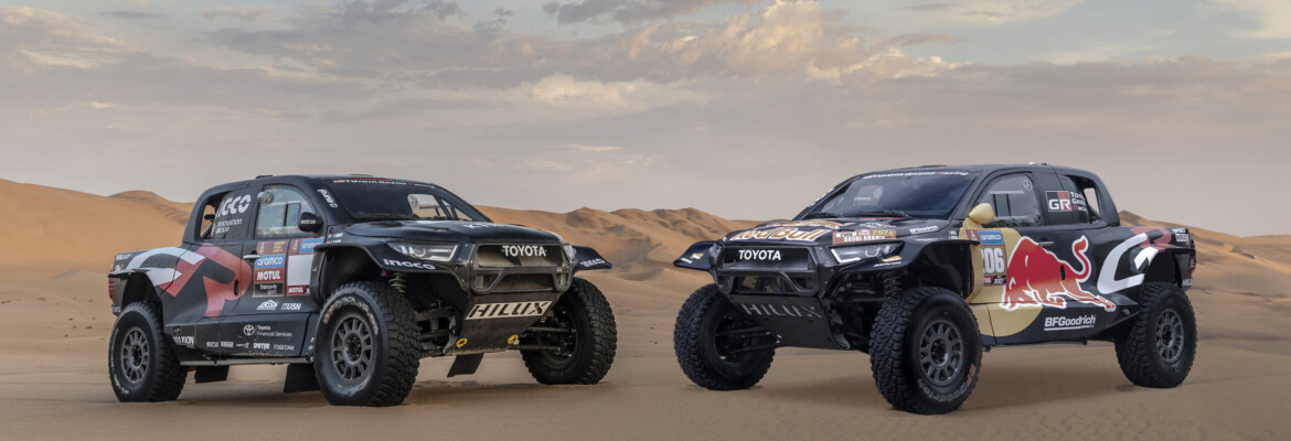 TOYOTA GAZOO Racing exibe nova Hilux de Lucas Moraes para o Dakar 2024