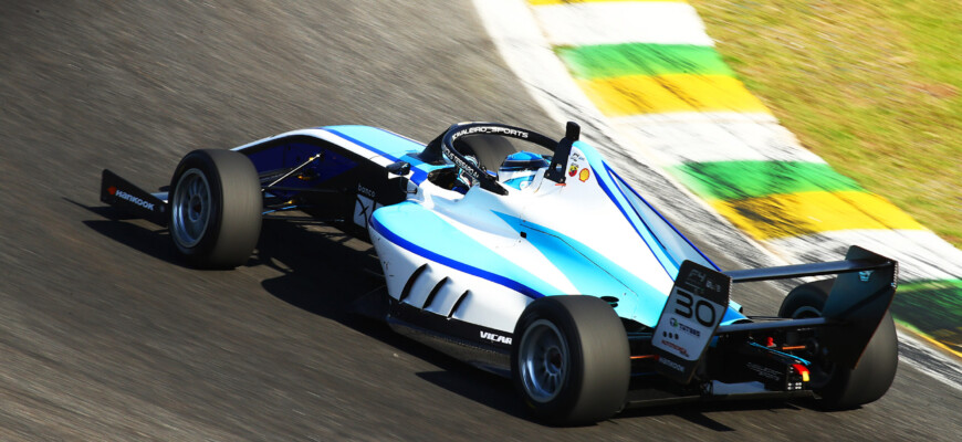 Tessaro supera a Lopes para asegurar la victoria en la Carrera 1 de F4 Brasil en Interlagos