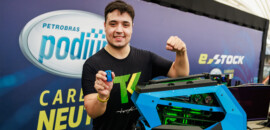 Gustavo Ariel é bicampeão da Copa E-Stock Podium Carbono Neutro