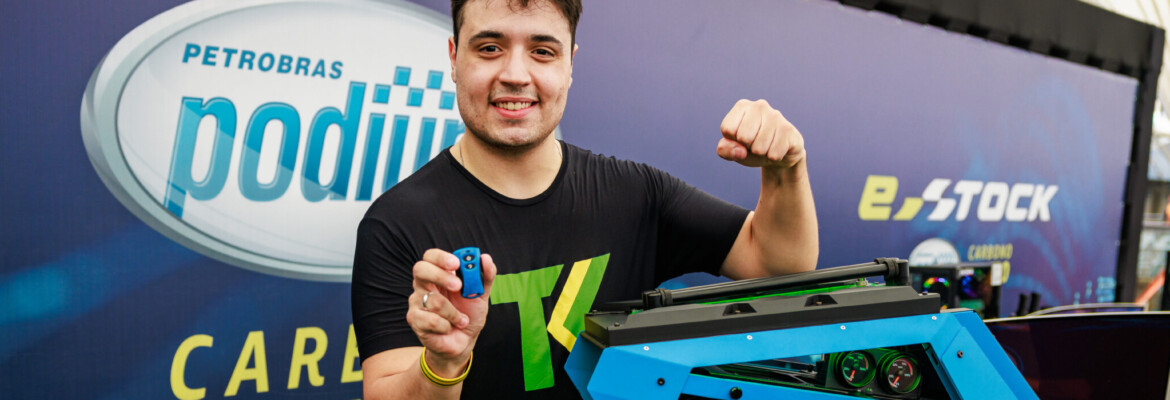 Gustavo Ariel é bicampeão da Copa E-Stock Podium Carbono Neutro