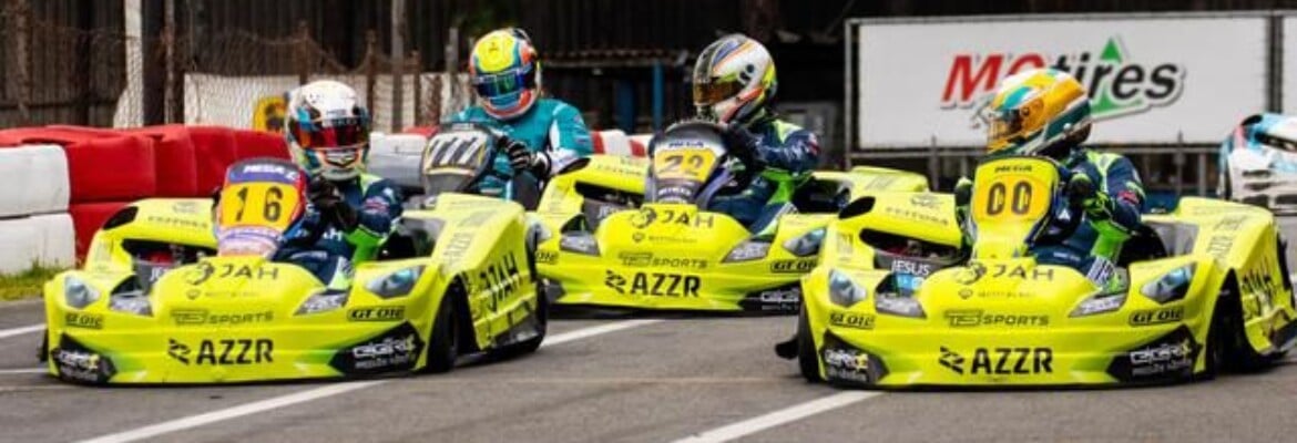 Karteiros Mega Kart garante pole position para as 500 Milhas de Kart