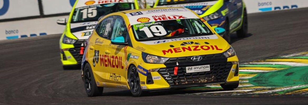 Enzo Gianfratti conquista pódio na etapa final da Copa Shell HB20 em Interlagos