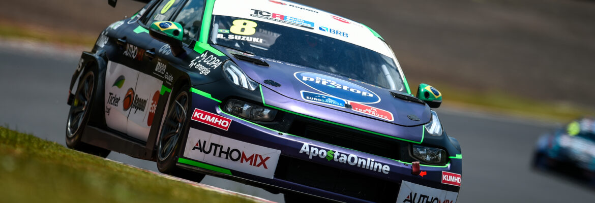 Rafael Suzuki parte da primeira fila na disputa do título do TCR Brasil em Cascavel