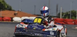 Kart 1 da AmericaNet Car Racing Press lidera treino da tarde nas 500 Milhas de Kart