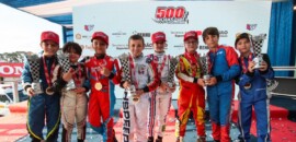 Bernardo Kluppel vence 50 Milhas de Kart Cadete no Kartódromo Granja Viana em prova com pódio feminino