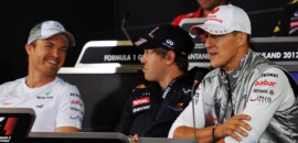F1: Pegadinha de Schumacher e Vettel com Rosberg ressurge e diverte fãs